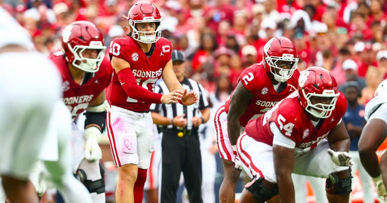 Febechi Nwaiwu, OU o-line looking to get healthy at right time