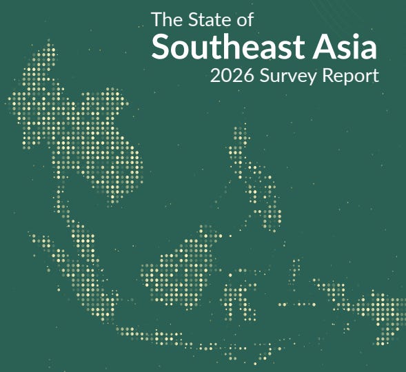 The report cover of  The State of Southeast Asia 2026 Survey Report