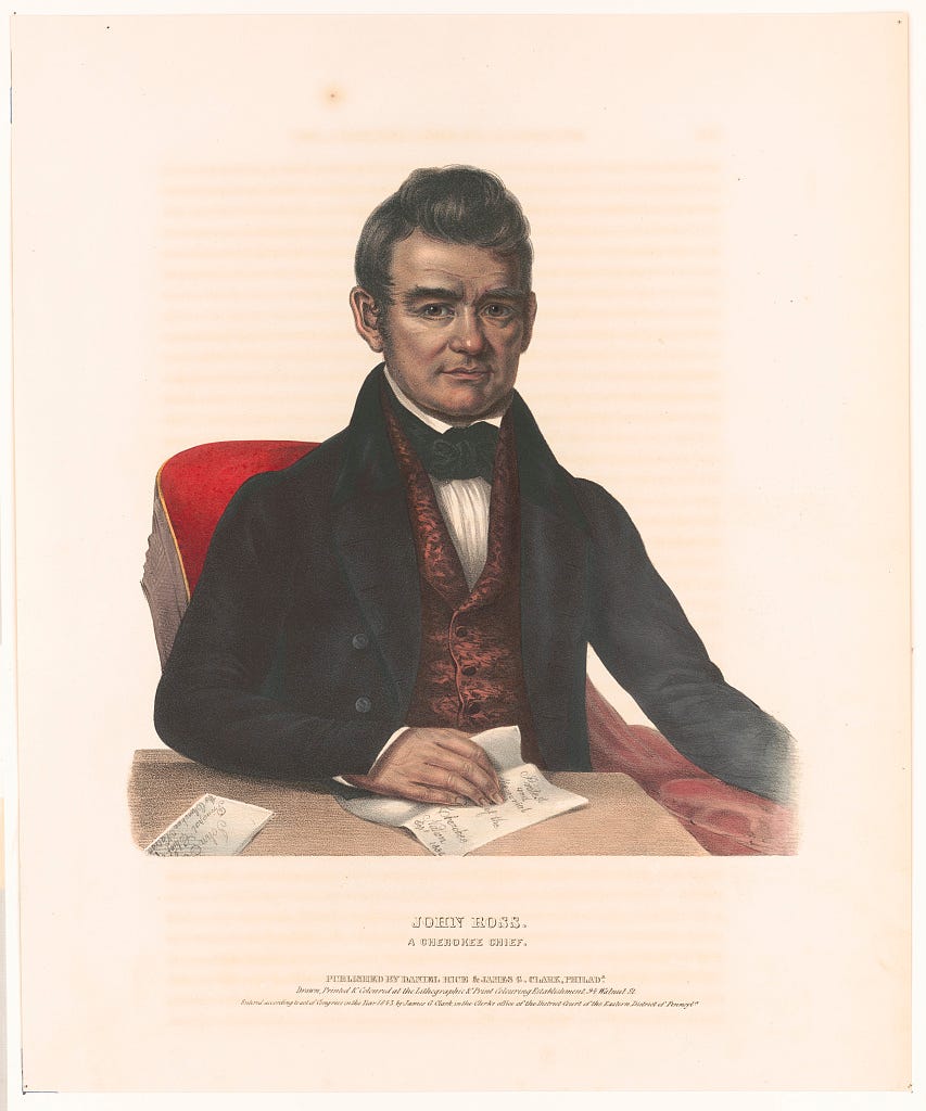 John Ross, Cherokee Principal Chief John Ross, Cherokee Principal Chief