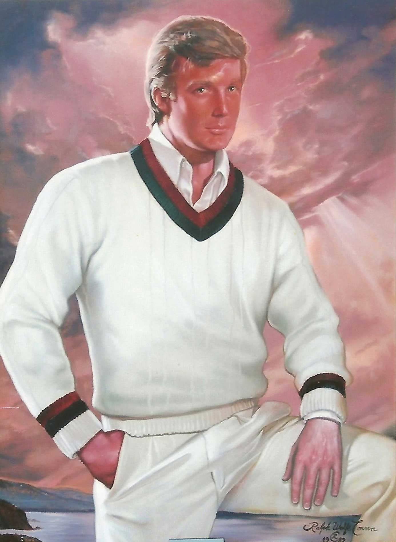 Donald Trump&#39;s Mar-A-Lago Portrait - Interview with Artist Ralph Wolfe Cowan