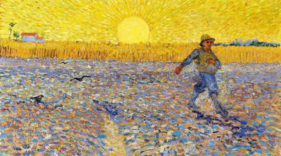 What a sunny van Gogh painting of 'The Sower' tells us about Pope Leo's  message of hope - The Catholic Network