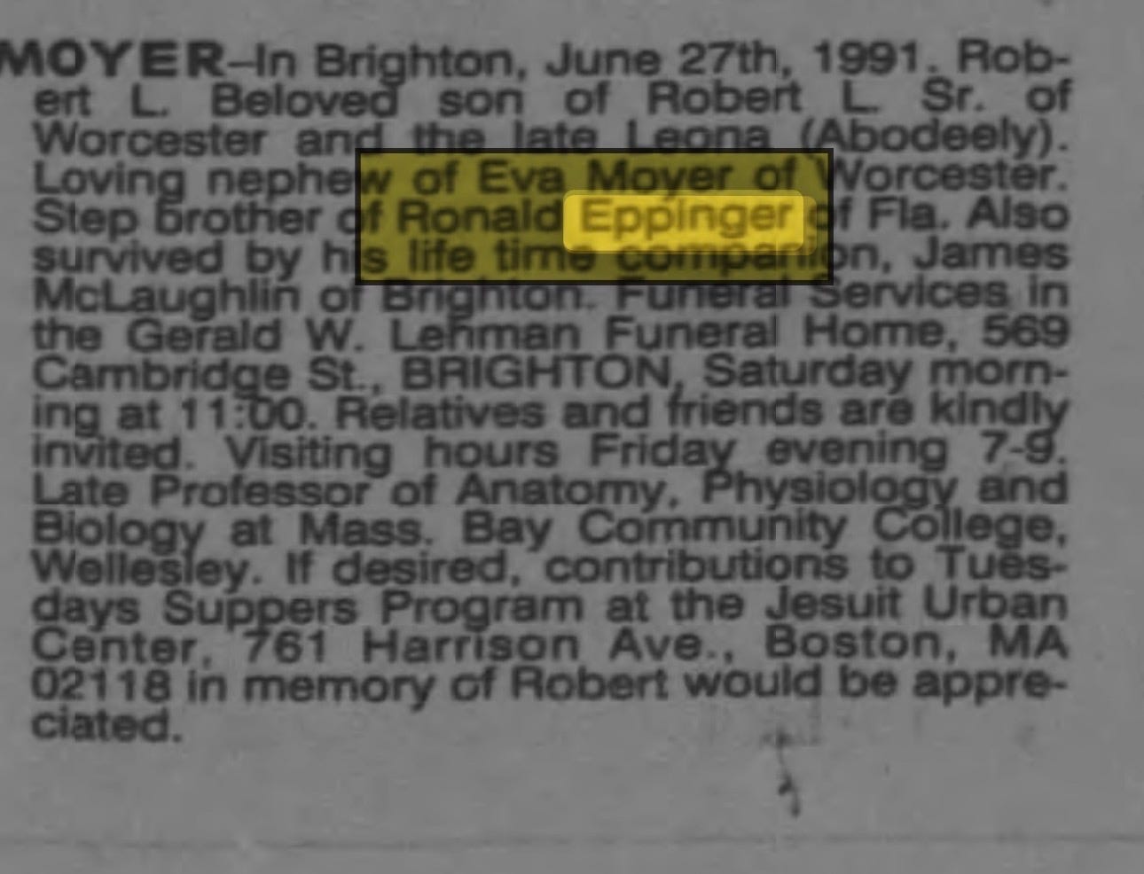 Ron Eppinger & Jeffrey Epstein A Perfect 10