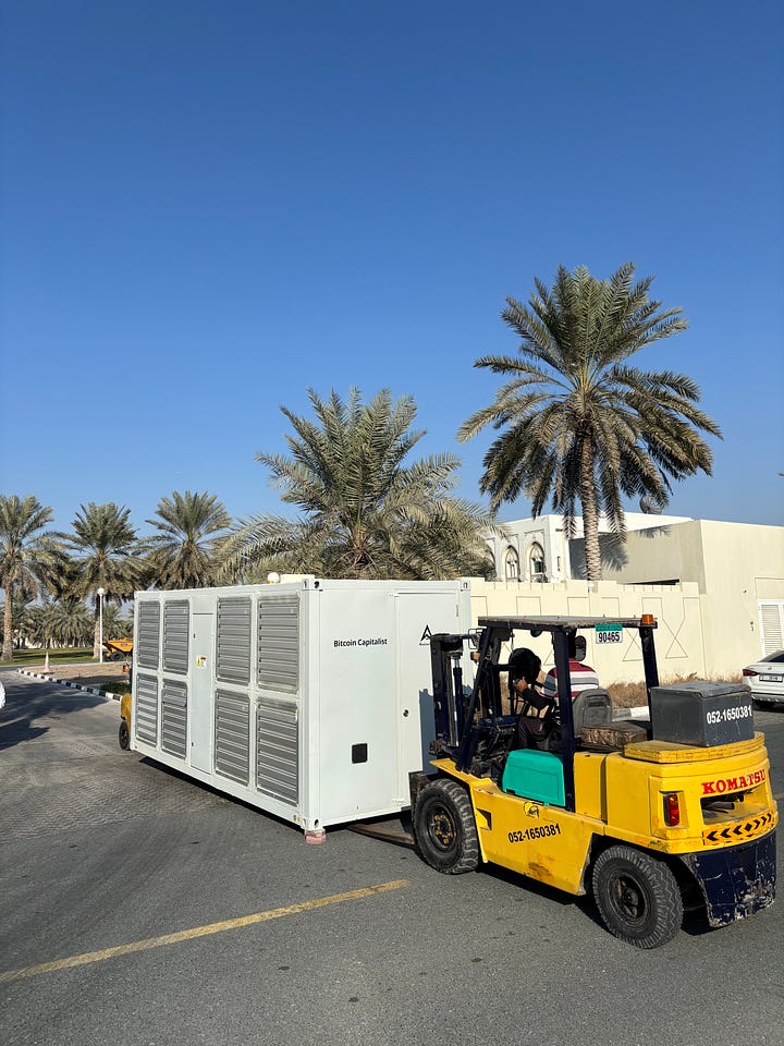 Bitcoin Capitalist Mining Container