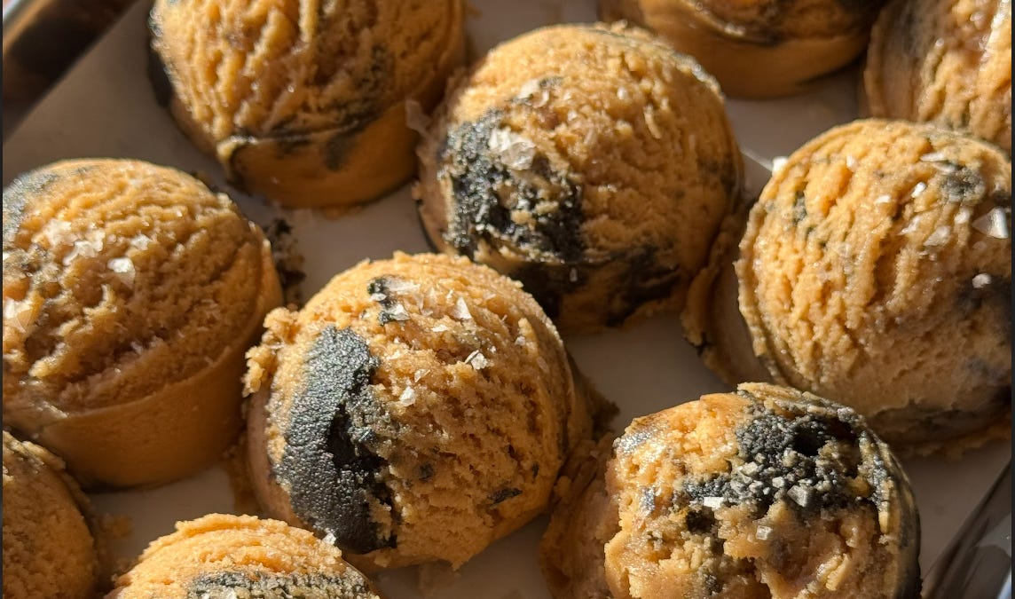 brown butter black sesame cookies ^_^