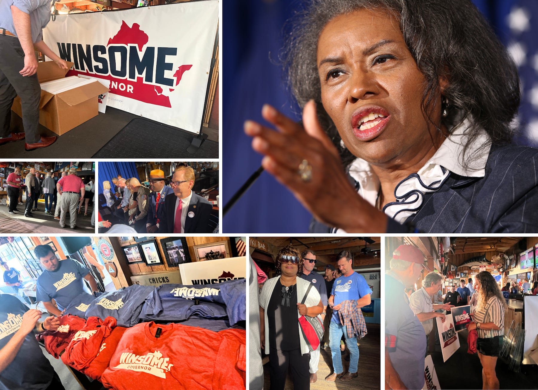 Lt Gov Sears Announces for Gov in Virginia Beach and Mentions Trump