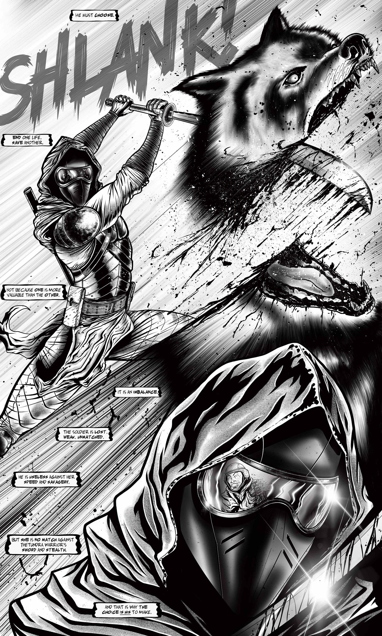 arctic ninja, the arctic ninja, arctic ninja comic, paul shirey