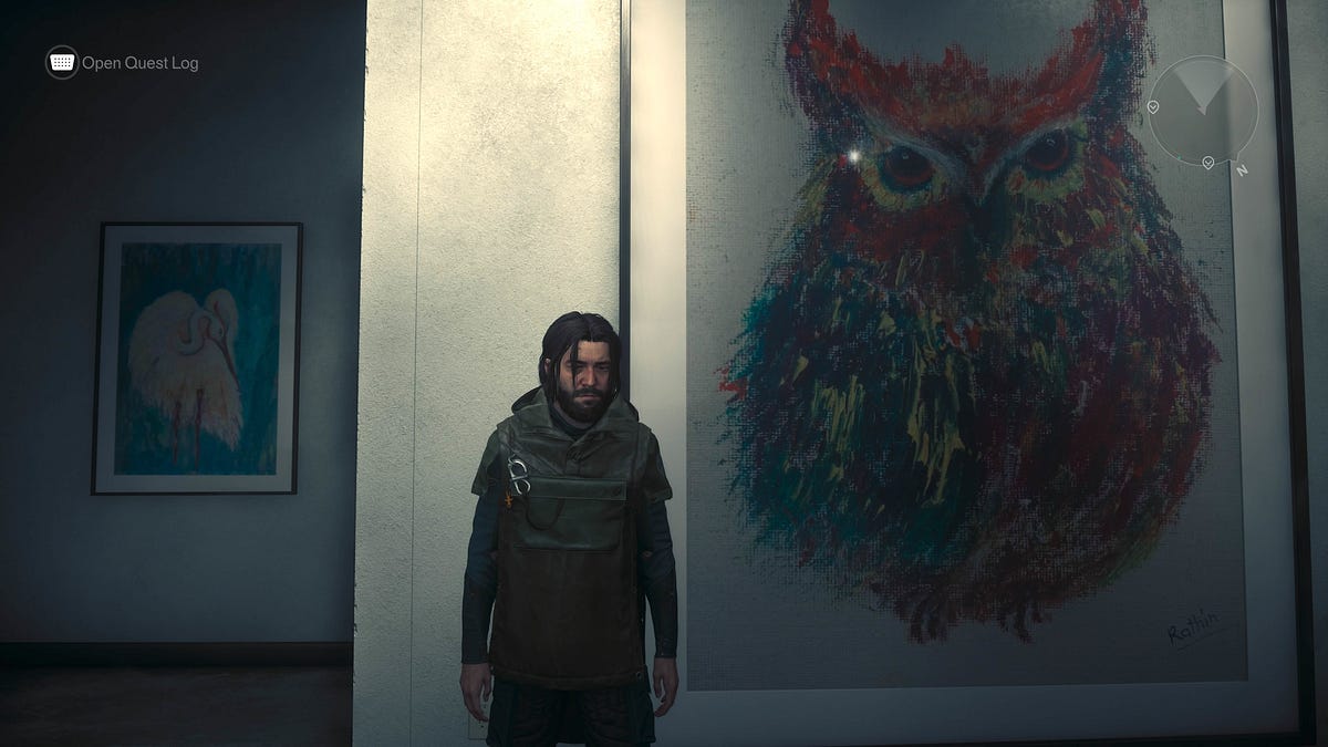 Who made the art inside Control Resonant?