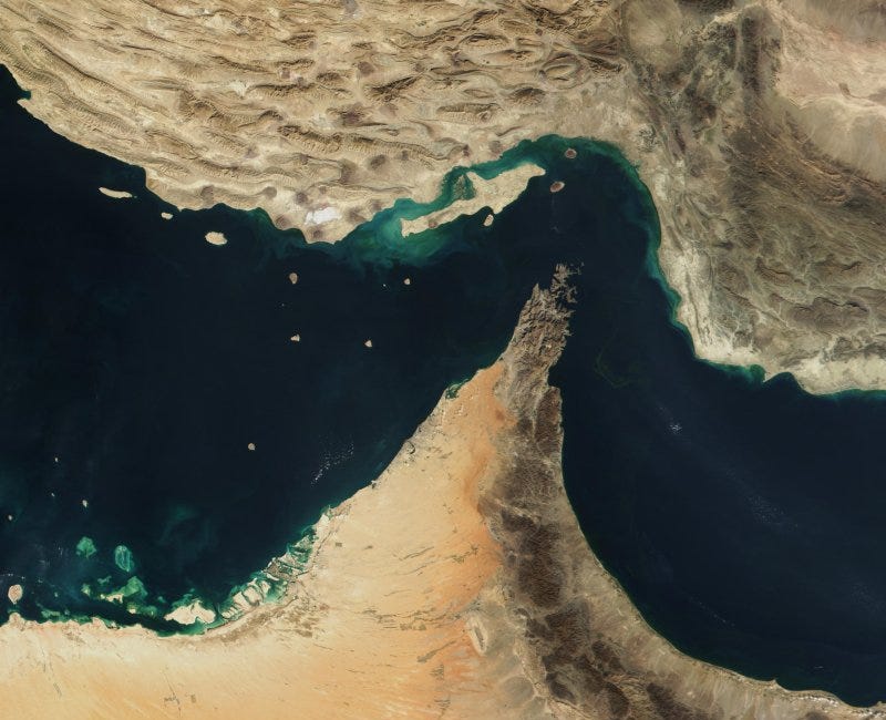Geography And Iranian Maritime Strike Capabilities Essentially Divide American Naval Presence Into Three Separate Parts