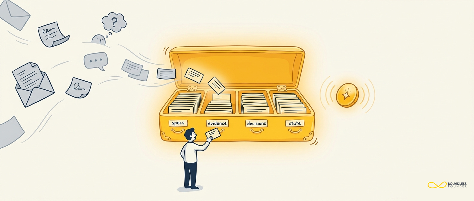 The Shared Repository: What an AI-Native Startup Writes Down, and Where