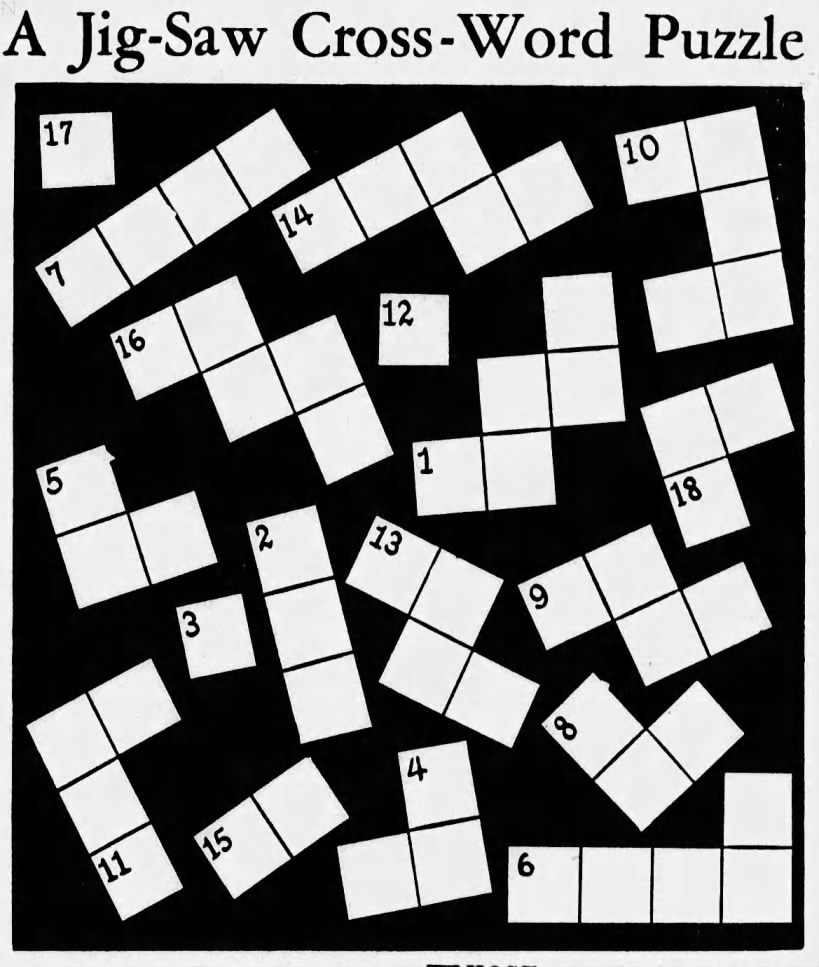 1938: the year in crosswords (2 of 2) - t campbell's grid