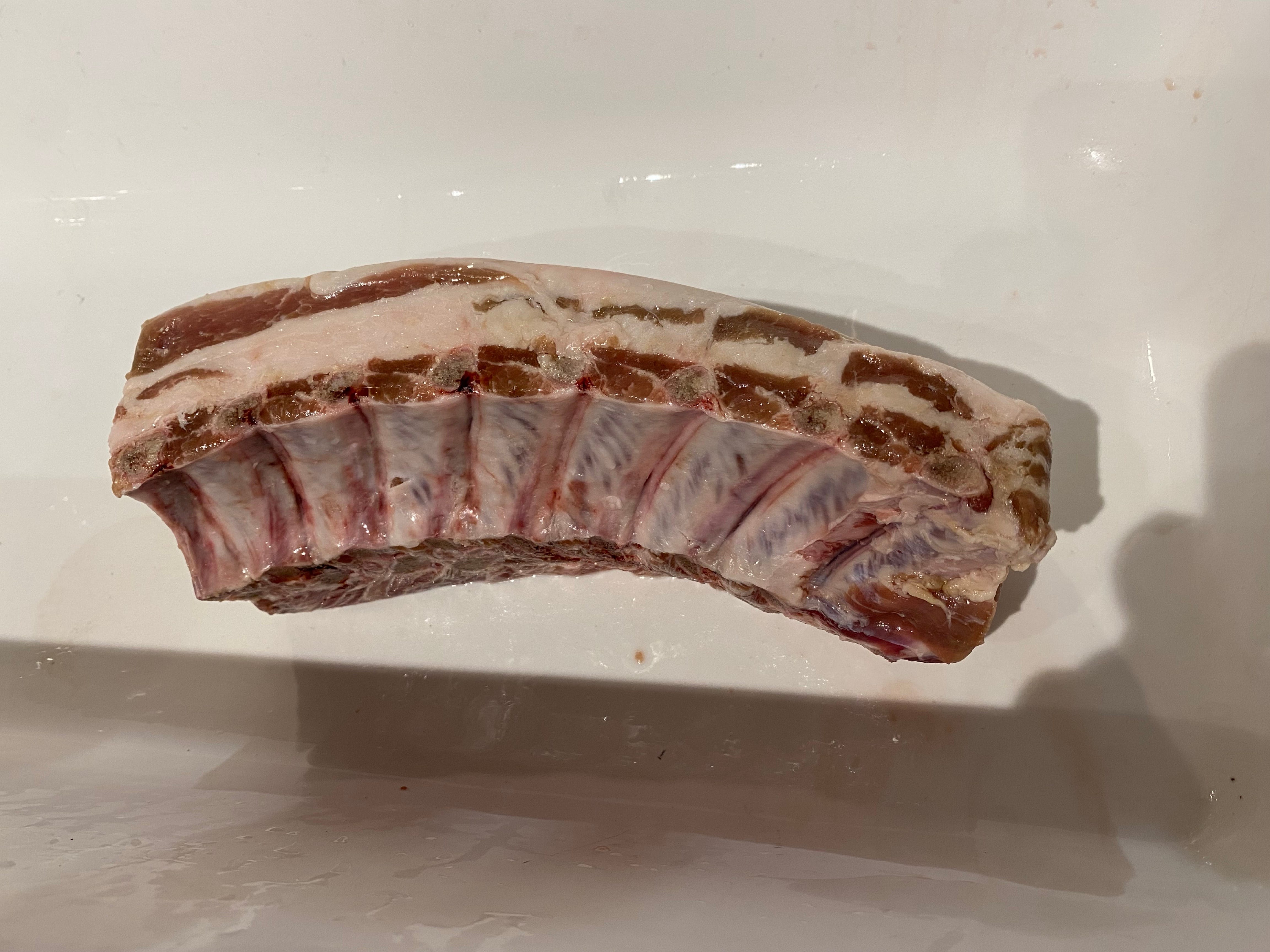Pig First Rib Prime Rib of Pork - Country Girl Chronicles
