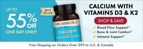 Get up to 55% Off on Calcium with Vitamins D3 and K2