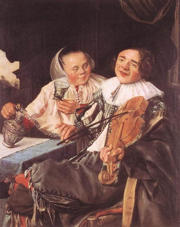 A painting of two men playing a violin

AI-generated content may be incorrect.