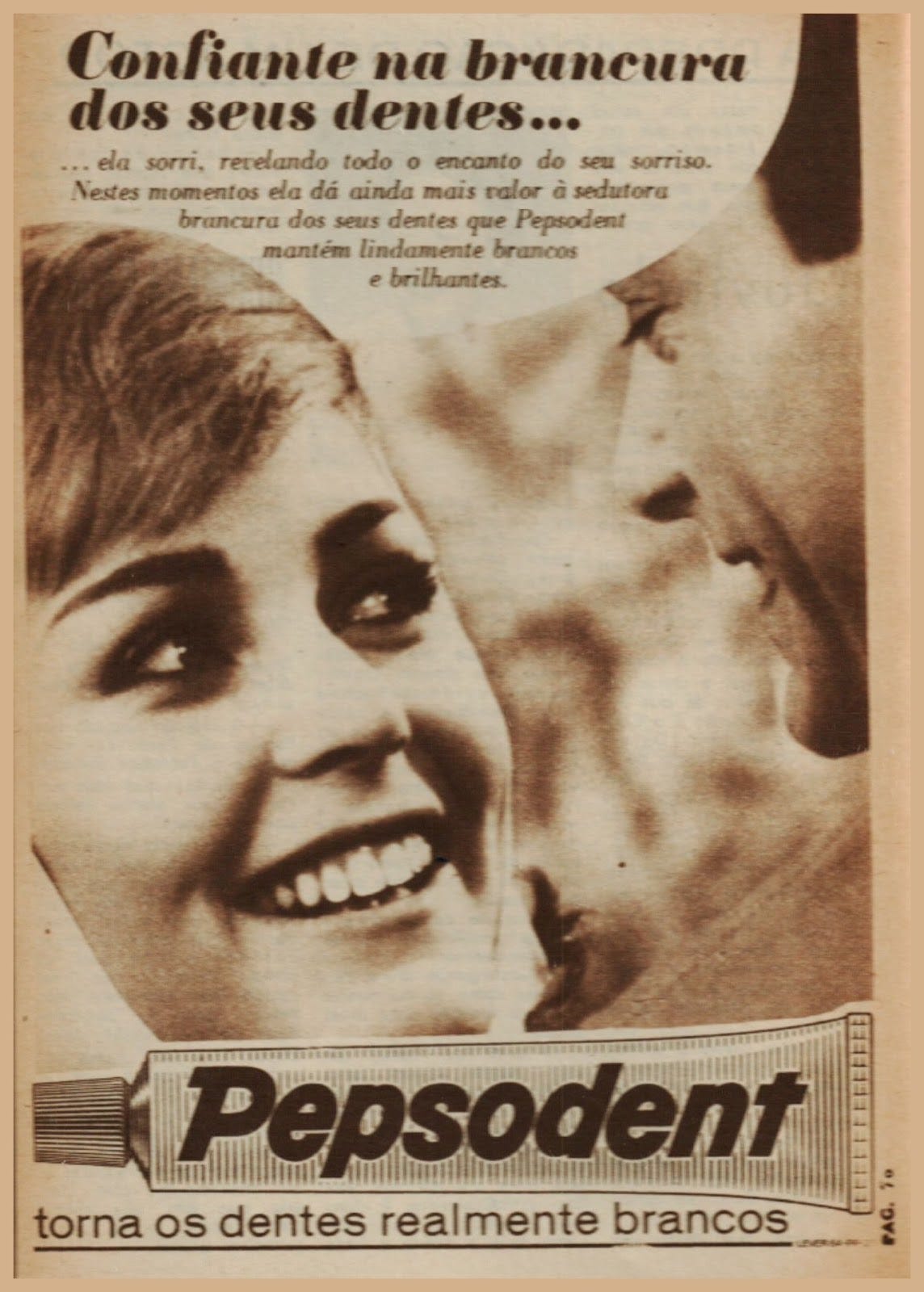 Pepsodent - Brancura dos seus dentes - Santa Nostalgia