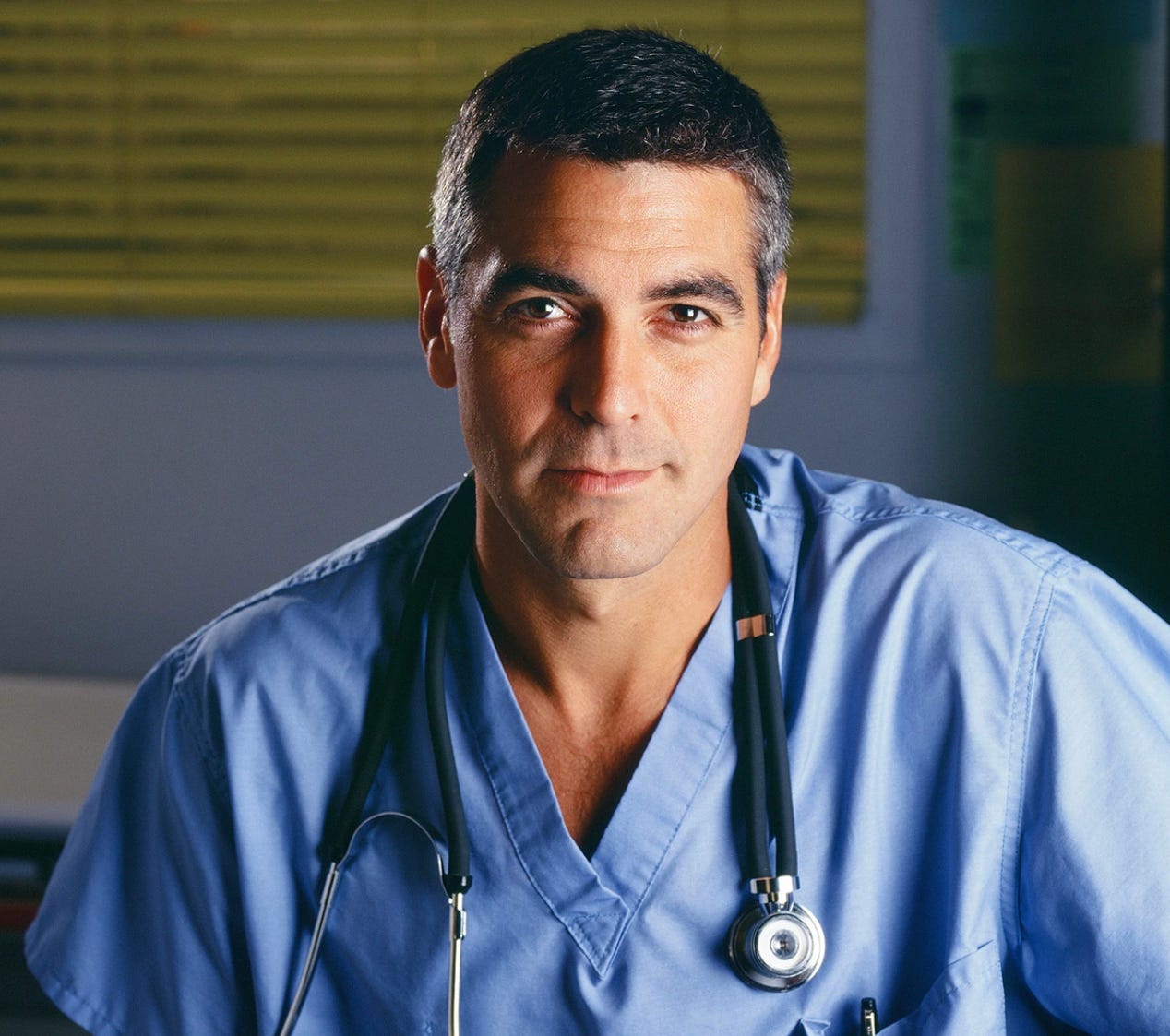 George Clooney as ER's Dr. Ross George Clooney as ER's Dr. Ross