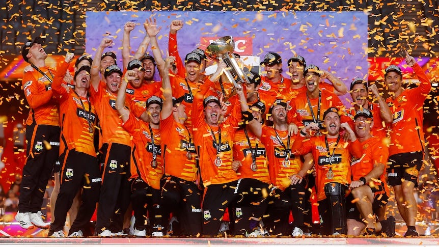 Perth Scorchers crowned BBL 11 champions after smashing Sydney Sixers - ABC  News