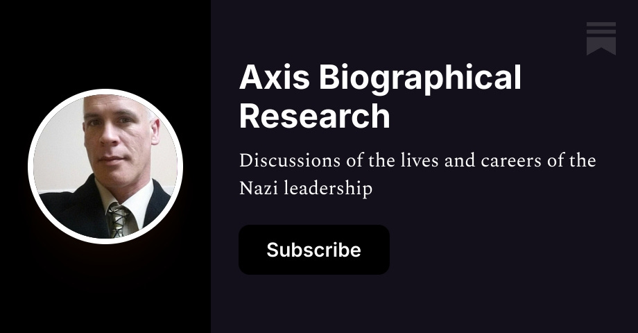 Axis Biographical Research | Michael D. Miller | Substack