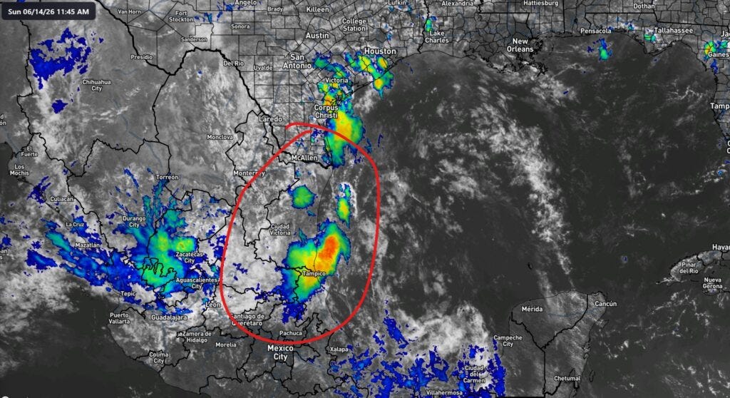 Setting up a Southern soaker this week