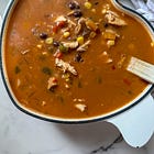 Easy One-Pot Tortilla Soup (gluten free)