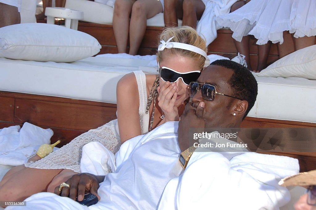 Sean "Diddy" Combs White Party - Inside