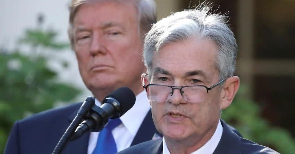 Trump says Powell's termination can't 'come fast enough'