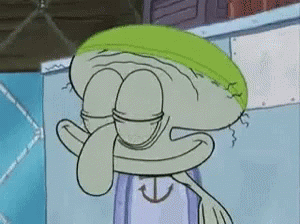 Squidward deflates