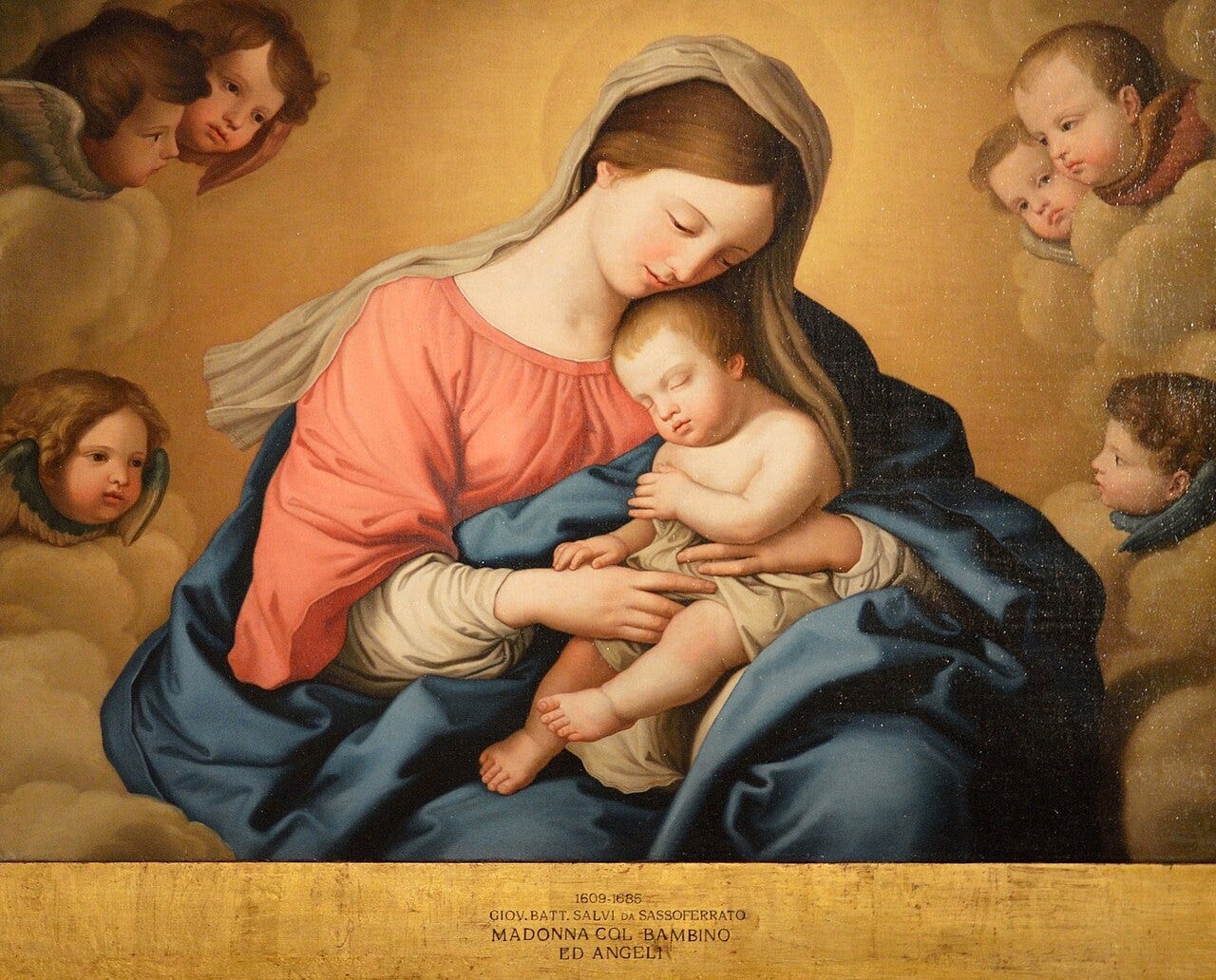 Lippi Madonna with angels