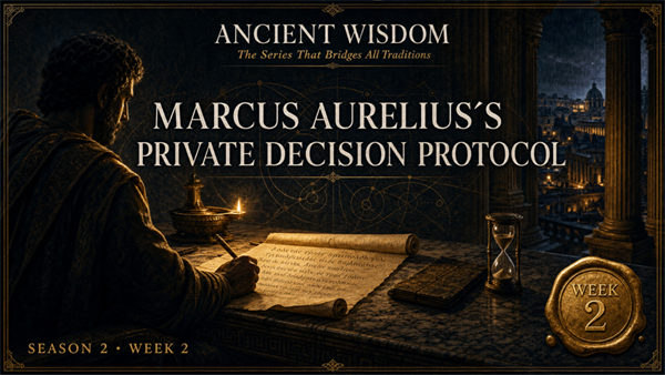 Title: Marcus Aurelius’s Private Decision Protocol - Description: Marcus Aurelius’s Private Decision Protocol