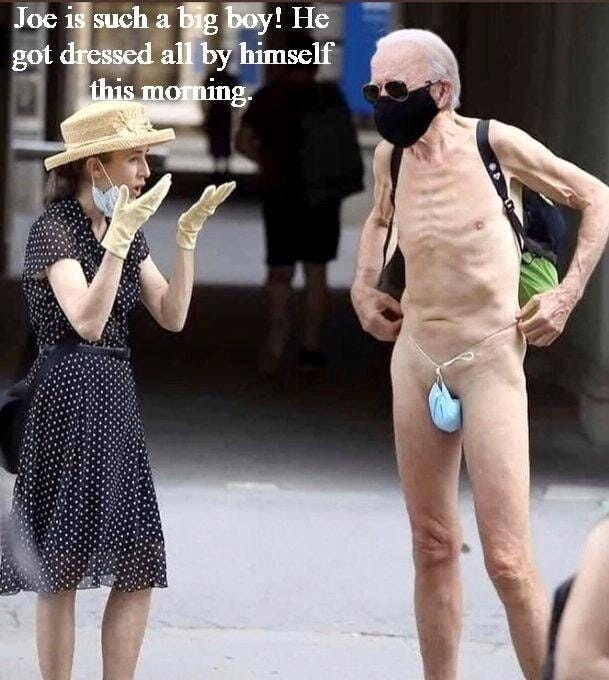 MEANWHILE IN AMERICA THE EMPEROR HAS NO CLOTHES 


