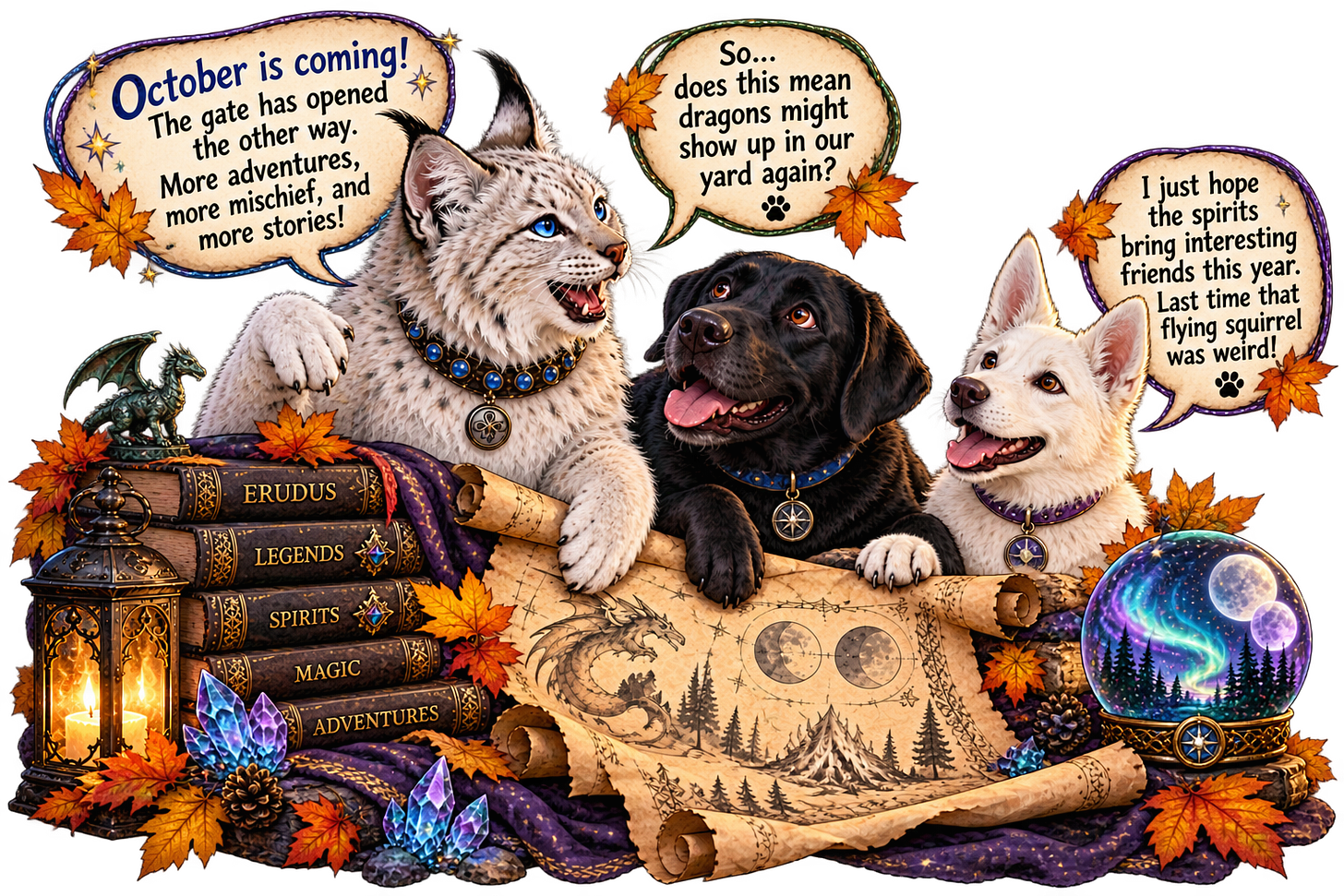 Jynx, Barrrow and Spirit talking about the Celebration of Spirits coming Jynx, Barrrow and Spirit talking about the Celebration of Spirits coming