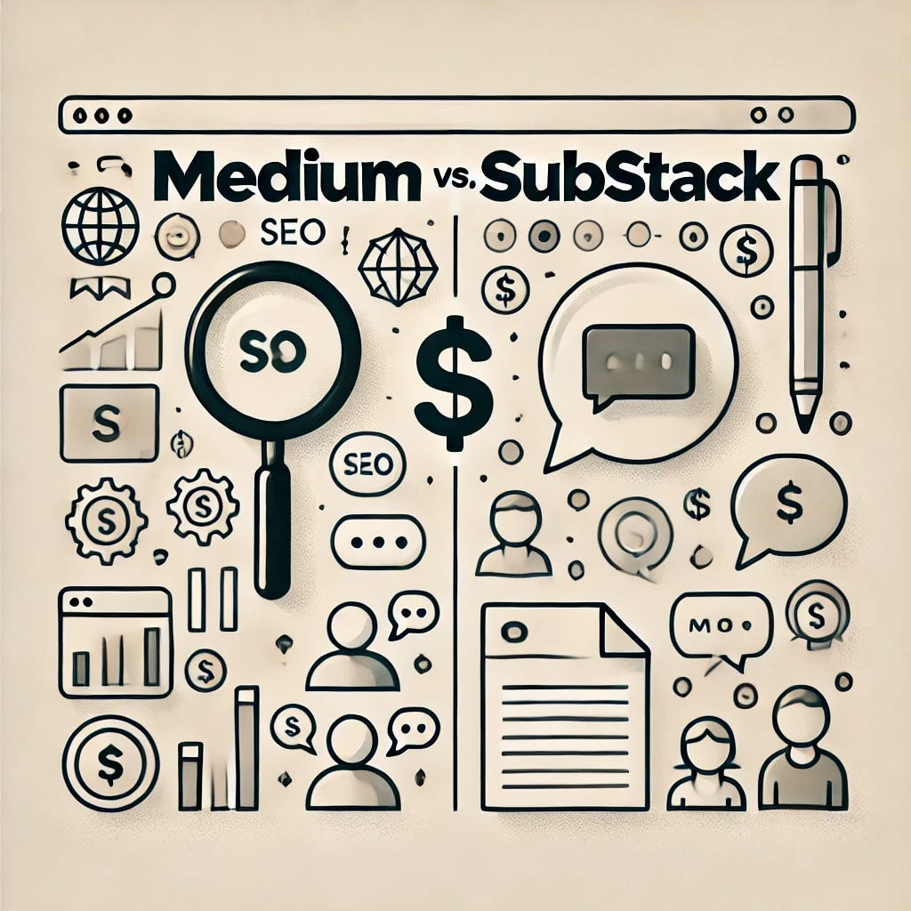 Medium vs. Substack comparison