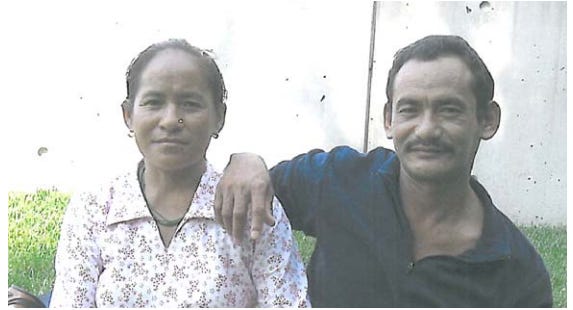 Gosnell victim Karnamaya Mongar with her husband
