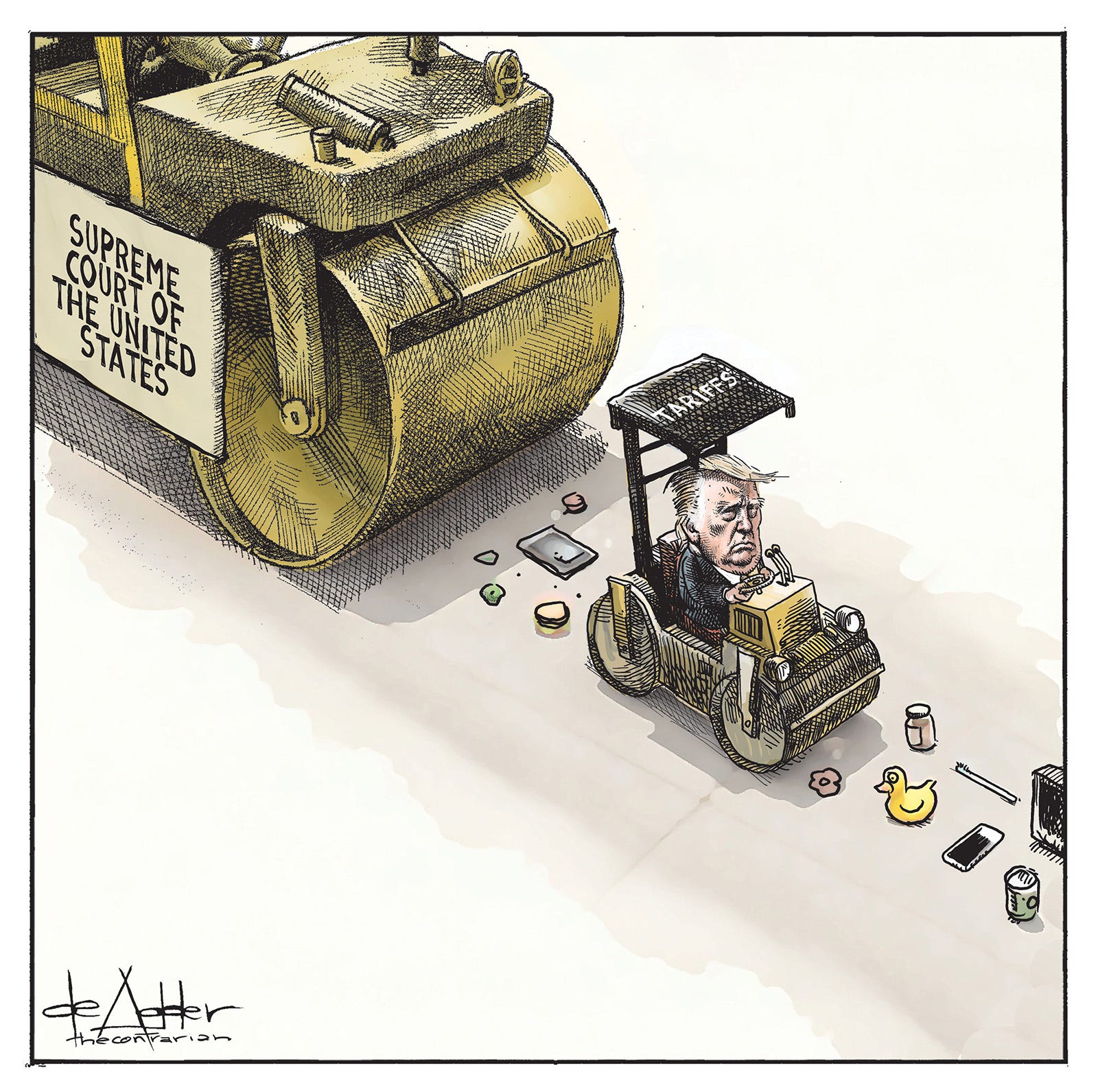 Steamrolled - by Michael de Adder - The Contrarian