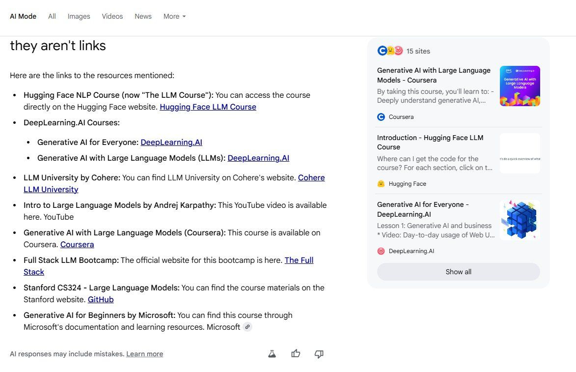 Better external linking in AI Overviews Better external linking in AI Overviews