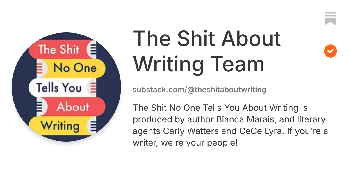 The Shit About Writing Team | Substack