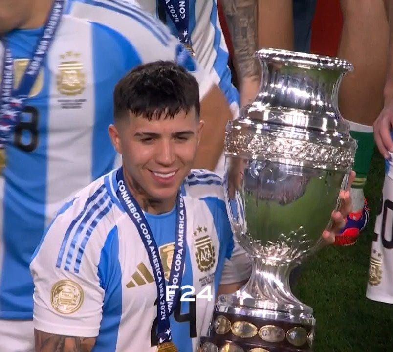 Enzo Fernandez key highlights as he wins Copa America