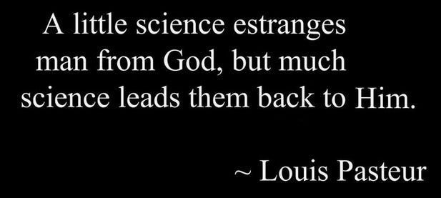 Pasteur quote on God Pasteur quote on God