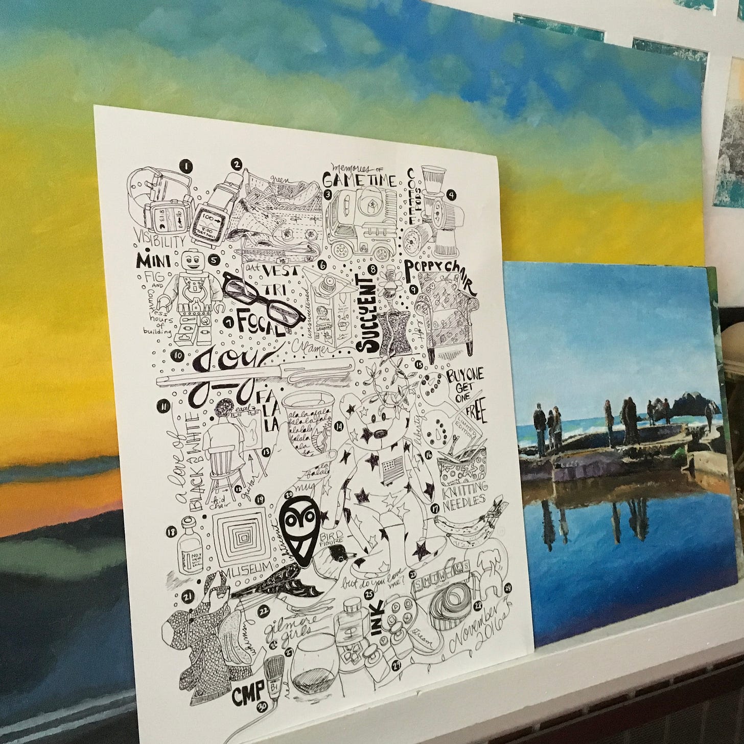 A November gratitude project, 2016. A Cowen