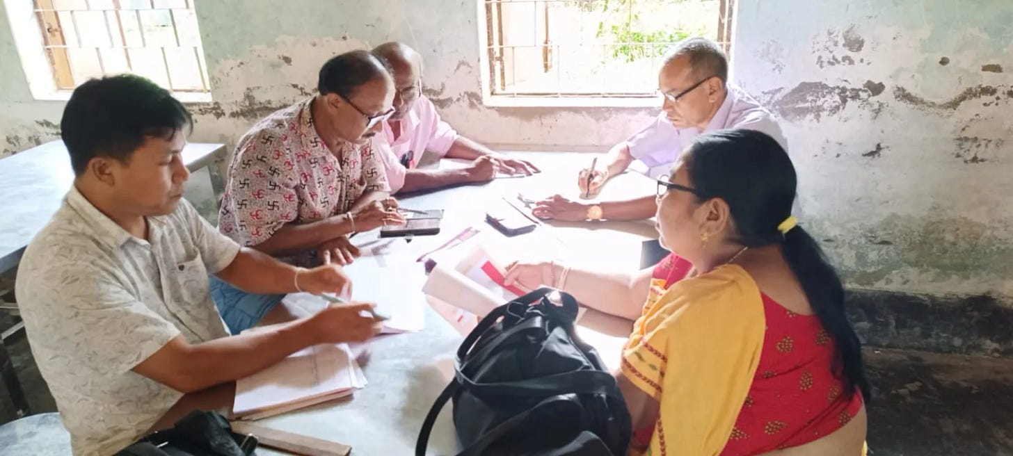 Changemakers in a meeting
