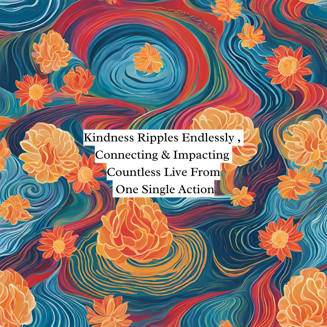 The Ripple Effect of Kindness: How One Drop Changes the Whole Pond