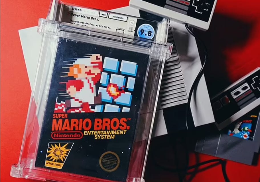 $2 Million Dollar Super Mario Bros. Game NES 2021