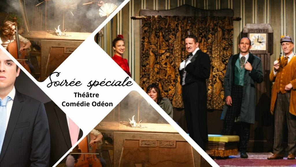 Soirée spéciale 31 décembre 2023 au Théâtre Comédie Odéon