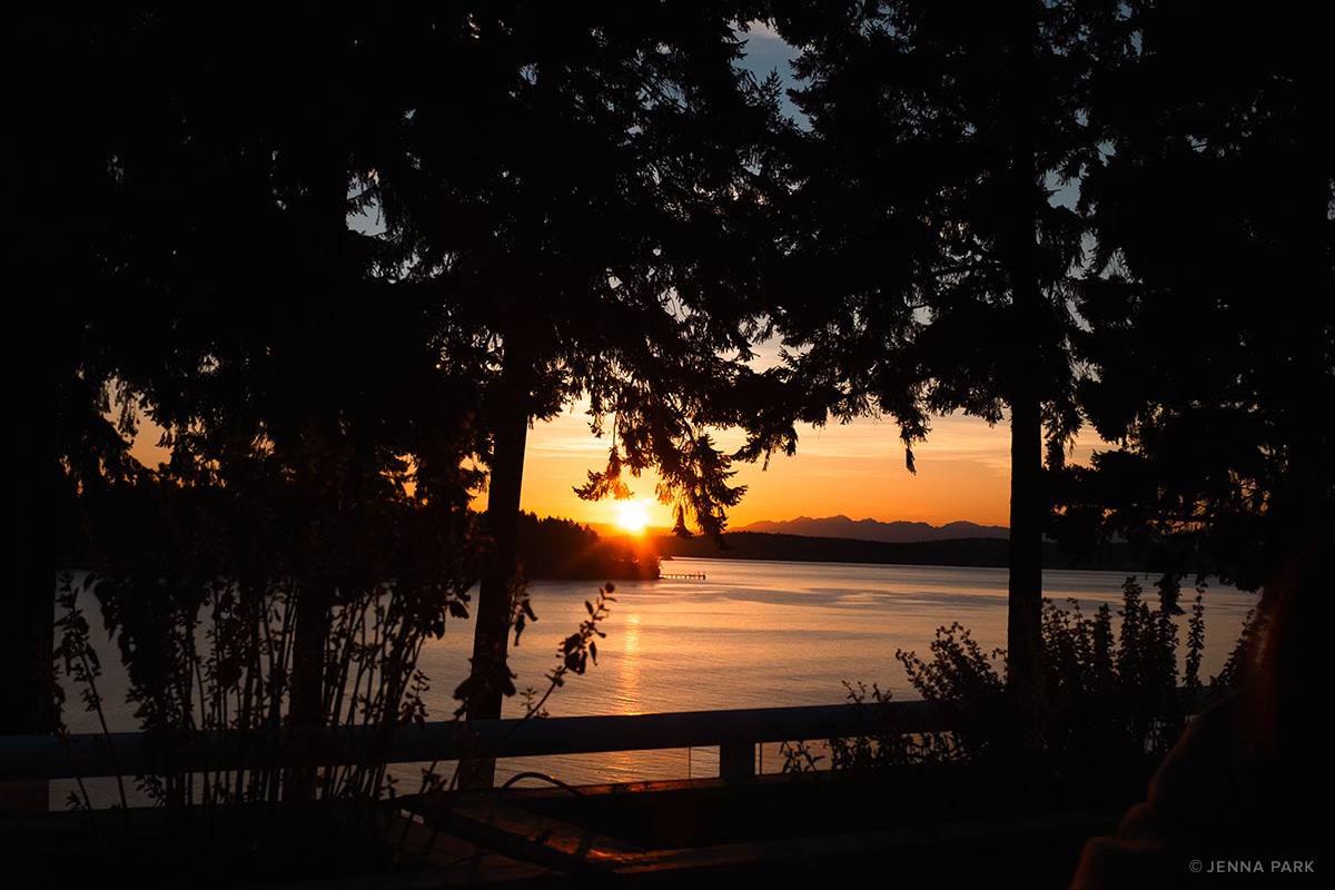 Sunset on Puget Sound