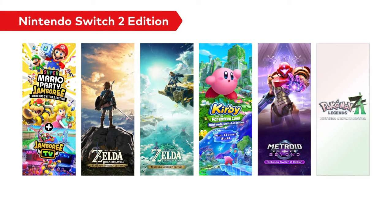 Nintendo Switch 2 Edition games Nintendo Switch 2 Edition games