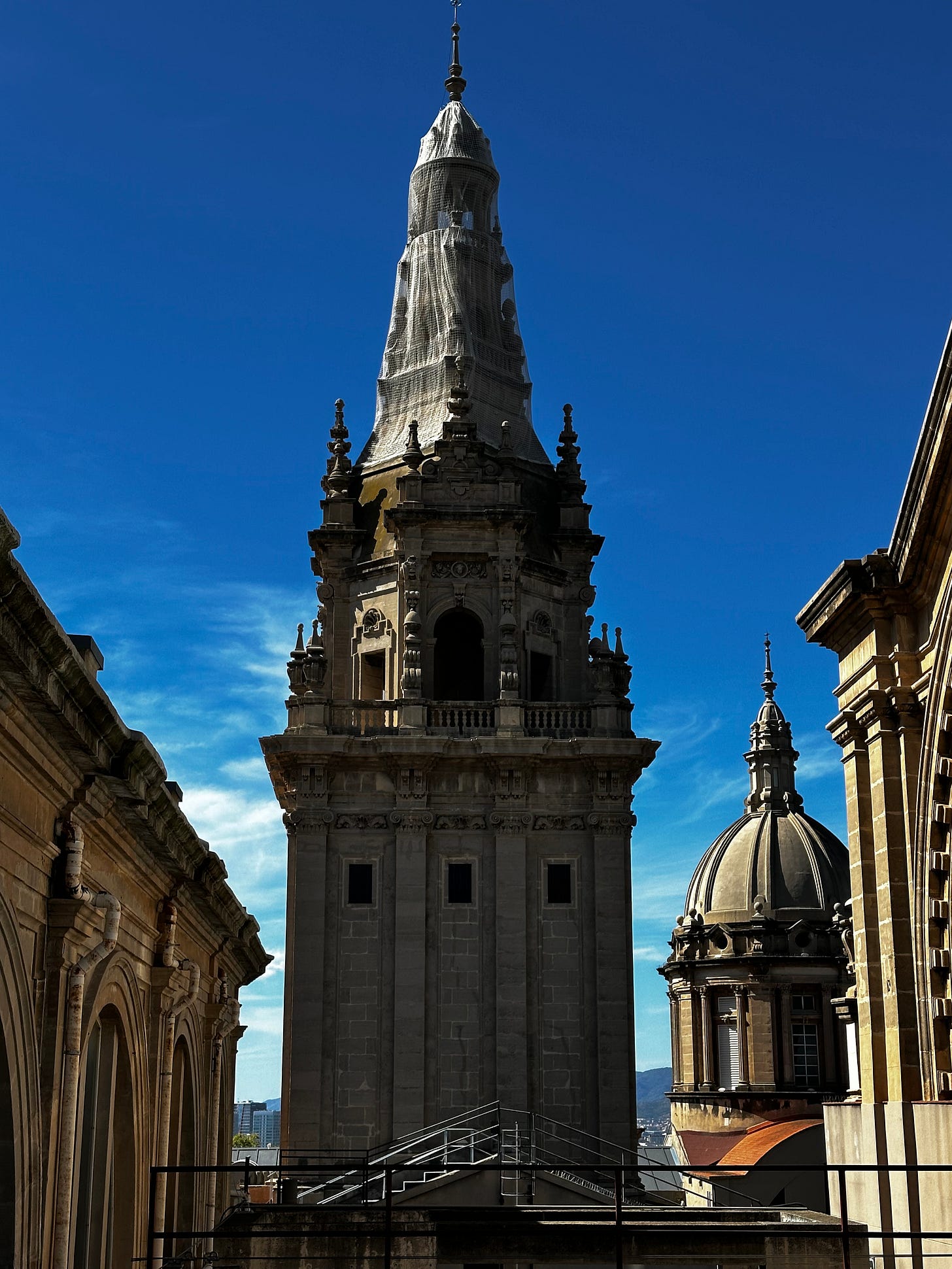Rooftop at MNAC, Barcelona, Spain