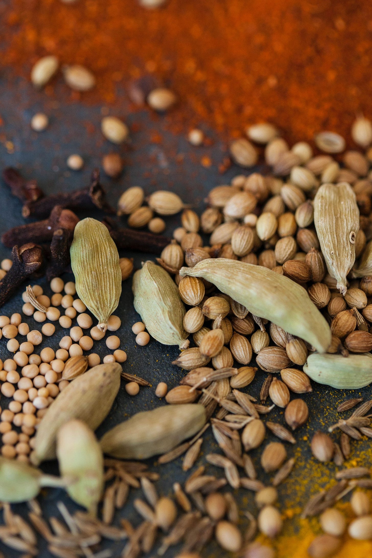 Photo of mixed spices by Kim van Vuuren from Pexels