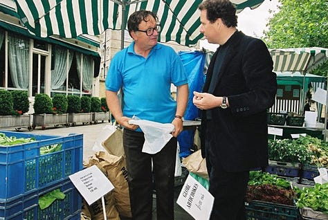 Stall holders, London Farmers Markets, Simon Jones Lincolnshire Poachers Cheese, Peter Clarke, Kingcup Farm, Sylvia Jennings