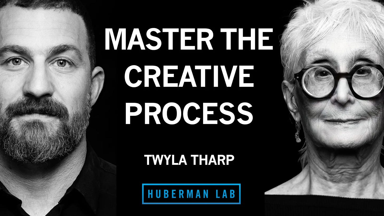 Master the Creative Process | Twyla Tharp