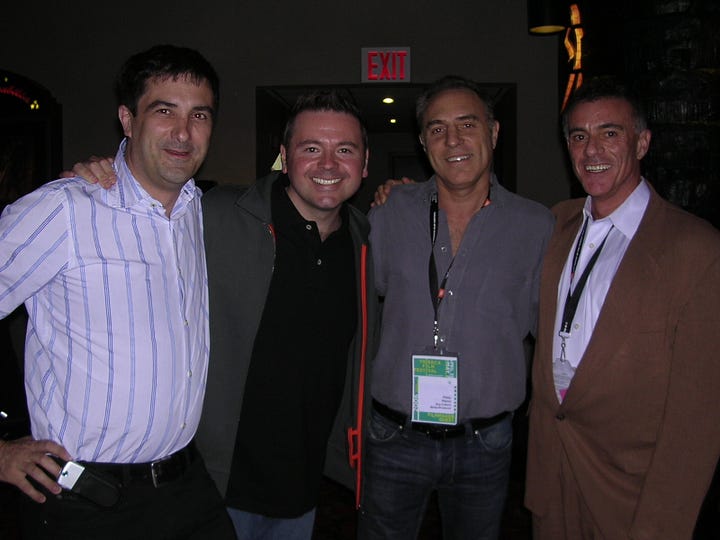 The team at Tribeca in 2006 (Images by Matthew Rettenmund)