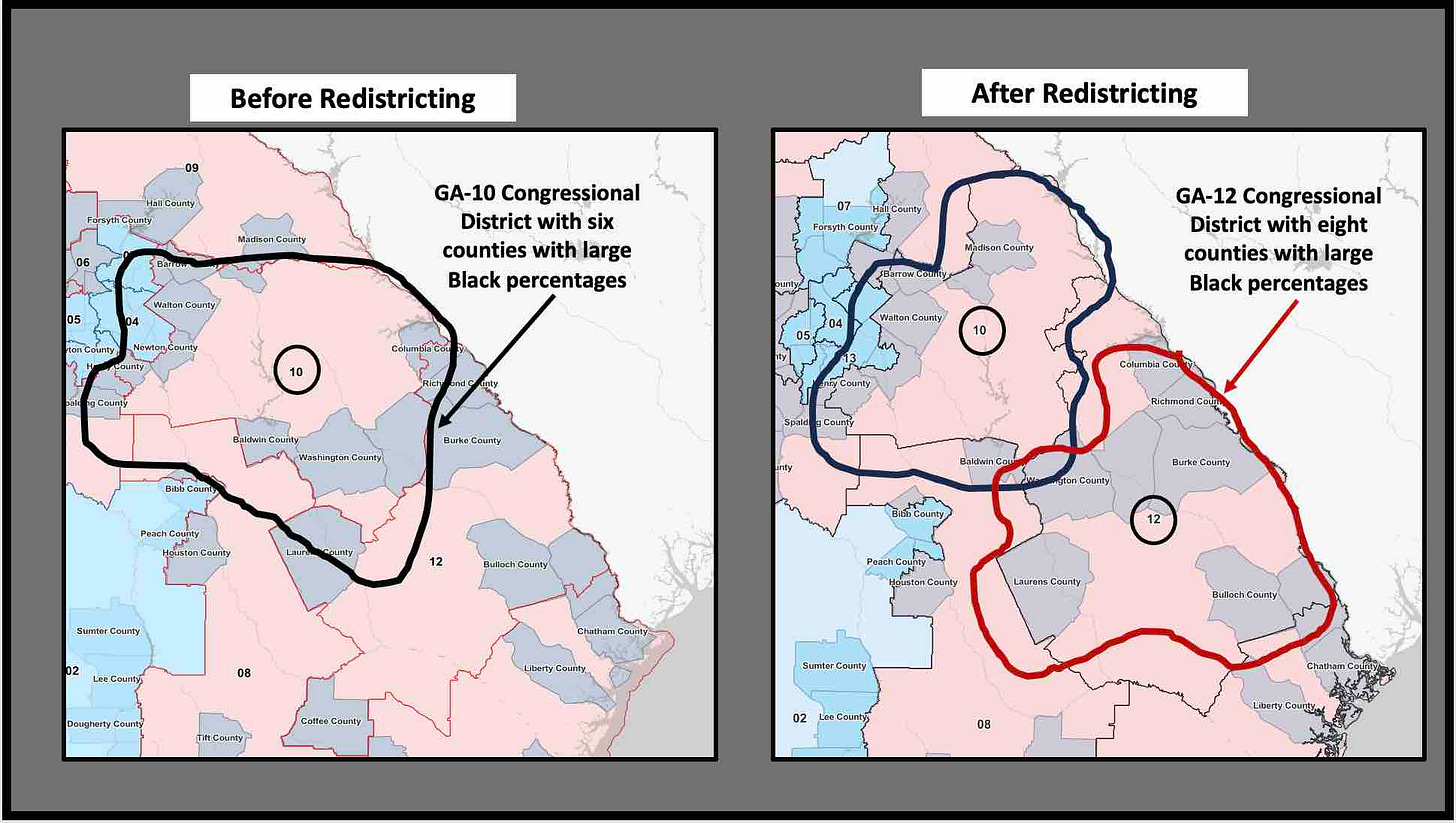 Republicans use partisan gerrymandering to cling to power.